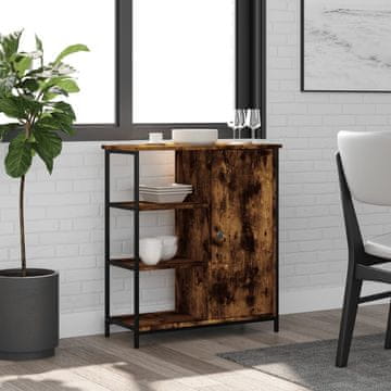 Vidaxl vidaXL Omarica dimljen hrast 70x30x80 cm Material na osnovi lesa