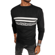 Dstreet Moški pulover LOKKA črn wx2110 M