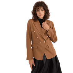 Och Bella Ženska jakna s podlogo OCH BELLA svetlo rjava TW-ZT-BI-2018.96_404165 S