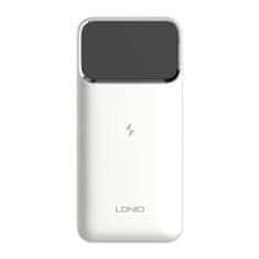 LDNIO powerbank pq11, 15w, 10000mah (bela)