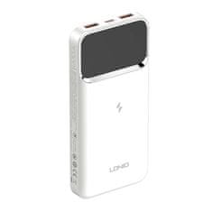 LDNIO powerbank pq11, 15w, 10000mah (bela)