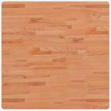 Vidaxl Mizna plošča 80x80x1,5 cm kvadratna trdna bukovina