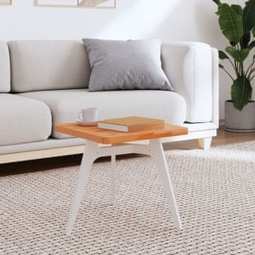 Vidaxl vidaXL Mizna plošča 40x40x2,5 cm kvadratna masivna bukova lesena površina