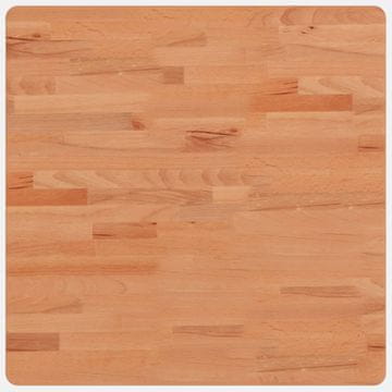 Vidaxl Mizna plošča 60x60x2,5 cm kvadratna trdna bukovina