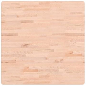 Vidaxl Mizna plošča 80x80x1,5 cm kvadratna trdna bukovina