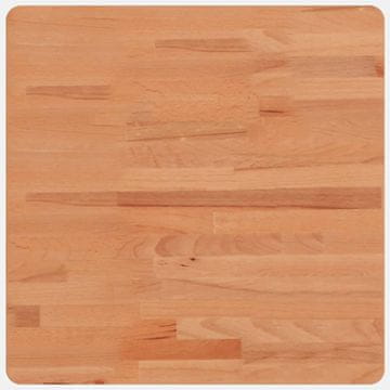 Vidaxl Mizna plošča 50x50x2,5 cm kvadratna trdna bukovina