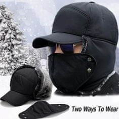 Netscroll Topla kapa s šiltom, ki ščiti pred mrazom, zimska kapa WarmCap