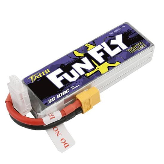 Tattu funfly akumulator 1800mah 11.1v 100c 3s1p xt60