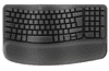 Logitech Wave Keys brezžična tipkovnica, SLO g., grafitna (920-012304)