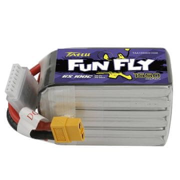 Tattu funfly akumulator 1550mah 22.2v 100c 6s1p xt60