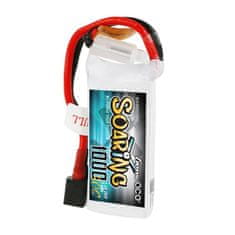 Gens Ace akumulator soaring 1000mah 7.4v 30c 2s1p ec3/xt60/t-plug