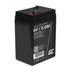 Green Cell baterija agm 6v 5ah brez vzdrževanja za alarm ups