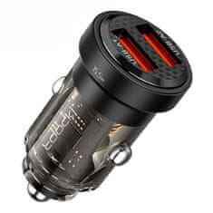 slomart toocki avto polnilec 2xusb, 15w (črn)