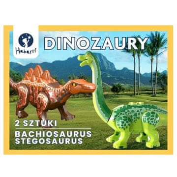 shumee Mali dinozavri - Bachiosaurus in Stegosaurus