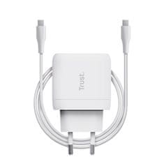 Trust MAXO 45W POLNILEC USB-C BELE BARVE