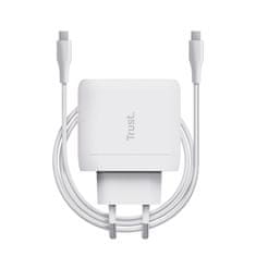 Trust MAXO 65W USB-C POLNILEC BELE BARVE