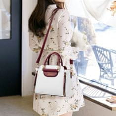 Dollcini Dollcini, Women's bags cross backpack women's shoulder bag waterproof PU leather bag elegant bag, gold-red