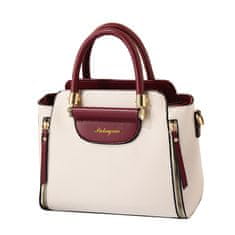 Dollcini Dollcini, Women's bags cross backpack women's shoulder bag waterproof PU leather bag elegant bag, gold-red