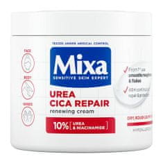 Mixa Urea Cica Repair+ Renewing Cream obnovitvena krema za telo za suho in grobo kožo 400 ml unisex