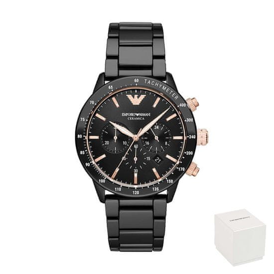 Emporio Armani Moška ročna ura AR70002 Ceramica