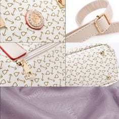 Dollcini Ženska elegantna torbica 6 kosov, Pu usnje, Modna, Elegantna torbica, Potovalna/službena/za prosti čas, črna mešanica