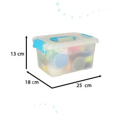 WOWO Foamcoline Magic Color Set - barvni set Magic Foamcoline 24x15g z dodatki v škatli
