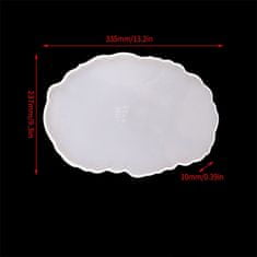 Artline Epoxy Resin Silikonski kalup - pladenj za geode, 33.5x23.7x1 cm