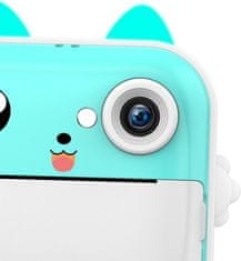 VYZIO® Otroški fotoaparat, Instant fotoaparat, Polaroidni fotoaparat, Digitalni fotoaparat za takojšnje tiskanje + 7 Zvitkov za tiskanje | CUTEPRINROLLS