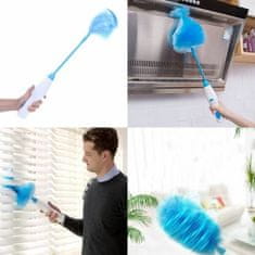 HOME & MARKER® Električna Krtača za prah, Vrtljiva krtača, Čiščenje Prahu (Krtača + 2 Nastavka) | DUSTER