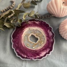 Artline Epoxy Resin Silikonski kalup - Geode Coaster, 13x13 cm