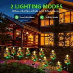 HOME & MARKER® Solarna svetilka v obliki ciprese, Solarna luč, Dekorativna svetilka | CUPRESSUS