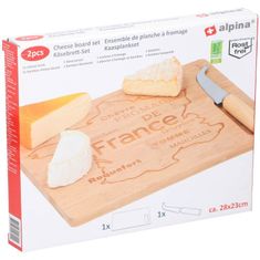 Alpina Deska za sir, komplet 2 kosov 28x23cmED-211311