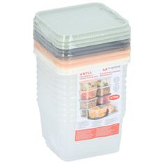 Alpina Škatla za hrano s pokrovom komplet 10 kosov 750 mlED-223917