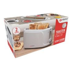 Alpina Hrenilnik za 4 toaste bele barve 1450W ED-247390