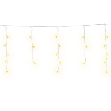 Aga Božični svetlobni zaves 100 LED Topla bela