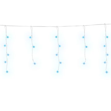 Aga Božični svetlobni zaves 200 LED Modra