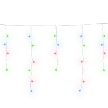 Aga Božični svetlobni zaves 100 LED Barvna