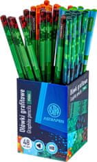 Astra Trikotni svinčnik HB Pixel One 1 kos - različne različice ali barve