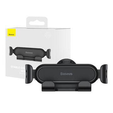 BASEUS Lite gravitacijski nosilec za avto za rešetko (črn)