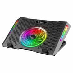 Evolveo Ania 16, hladilno stojalo za prenosni računalnik 10-17", 5x ventilator, RGB osvetlitev