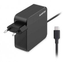 Aligator Polnilec za ntb USB-C 65W bk