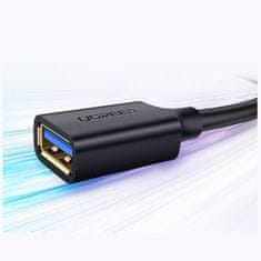 Ugreen Podaljšek kabla USB 3.0 1 m, črn