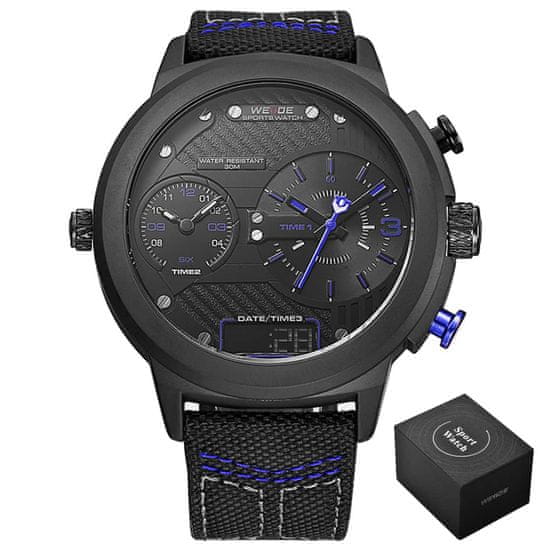 Weide Moška ročna ura Tactical Blue
