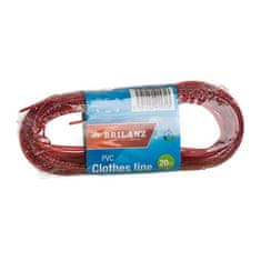 BRILANZ Vrvica 20 m plastični pokrov, žica (jeklo)