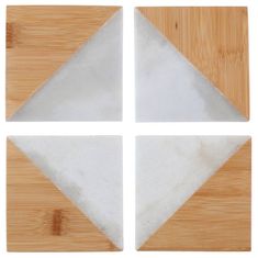Alpina Leseni / marmornati podstavki komplet 4 kosov kvadratnihED-227023ctve