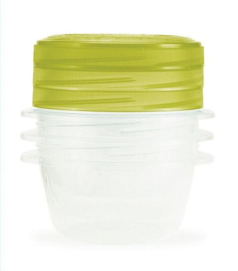 Komplet posod MV 3ks 0,5L okrogli vijak TAKE AWAY
