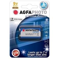 Agfaphoto Power alkalna baterija 9V, blister 1 kos