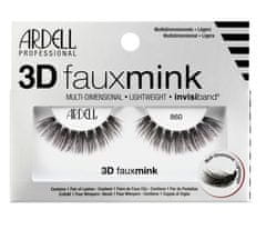 shumee 3D par umetnih trepalnic iz kune 860 črna