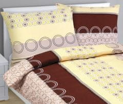 Flanelno posteljno perilo - 140x220, 70x90 cm - Kolo