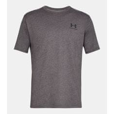 Under Armour Majice siva S Left Chest Logo